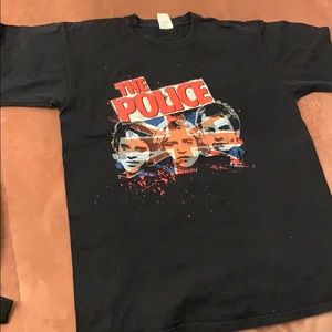 Police 2007 2008 vintage T-shirt y2k 2000s concert
